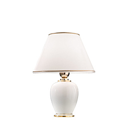 Kolarz GIARDINO 0014.73S.6 настольный светильник слоновая кость ø25cm высота 34cm 1 лампа e27