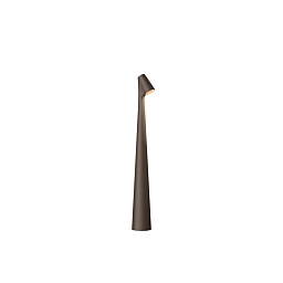 настольный прикроватный светильник коричневого цвета
