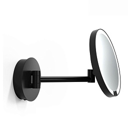 0125860 Decor Walther Just зеркало с подсветкой черный матовый