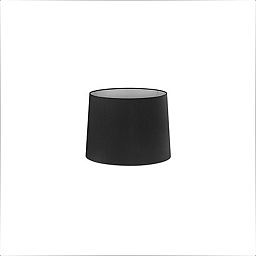 2P0113 Black textile shade ø215×160 абажур Faro barcelona