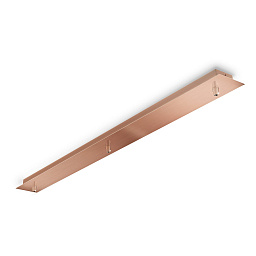 249292 Ideal Lux ROSONE LINEARE 3 LUCI RAME canopy