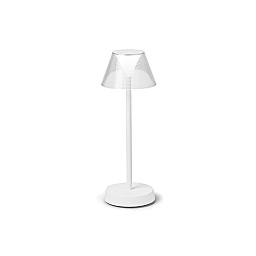 286723 Ideal Lux LOLITA TL BIANCO настольная лампа на аккумуляторе белый