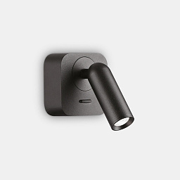 260655 Ideal Lux BEAN AP SQUARE NERO настенный светильник (бра) черный
