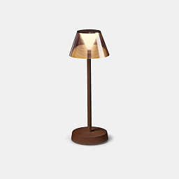 286747 Ideal Lux LOLITA TL COFFEE настольная лампа на аккумуляторе кофейно-коричневый