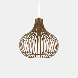 205298 ONION SP1 D38 Ideal Lux подвесной светильник коричневый