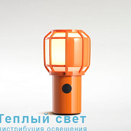 переносной светильник с решётчатым защитным корпусом