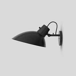 T02-W21-S0BB Astep VV Cinquanta Wall AP настенный светильник с поворотным кронштейном чёрный